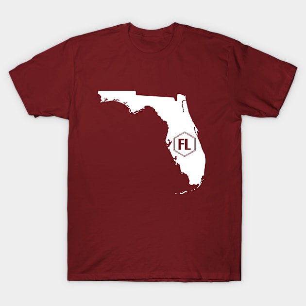 Florida Homer (White) T-Shirt by caknuck